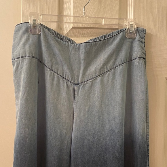 C Est 1946 Blue Ombre Wide-Leg Pants - Picture 2 of 8